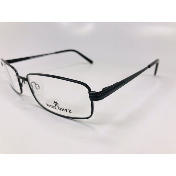 New Wide Guyz Black LEFTY Eyeglasses 61mm for The Stylish Large Man - Picture 4 of 12